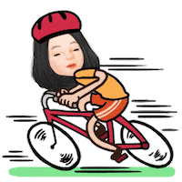 exercise cycle Sticker