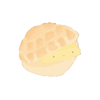 danidoodles_png bread taiwan taiwanese bread boi Sticker