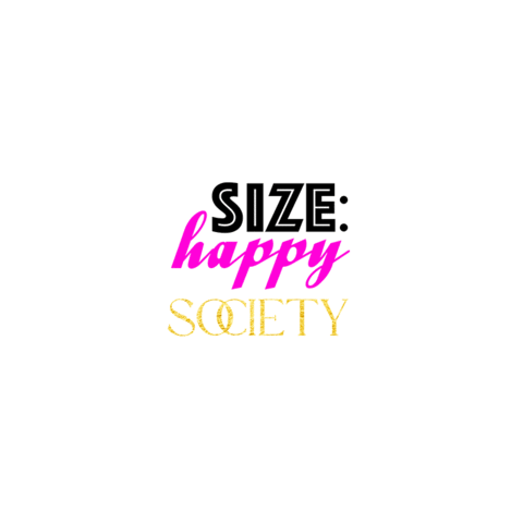 Size Happy Society Sticker by SizeHappy