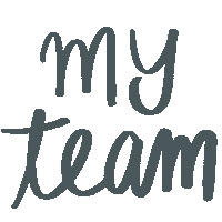 My Team Sticker by Ome Barre