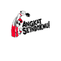 SeIndonesia_idn sei sapi slank seisapi Sticker