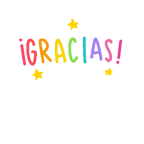 Thanks Gracias Sticker
