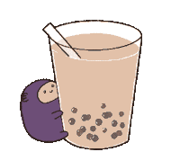 Pearl Milk Tea Boba Sticker