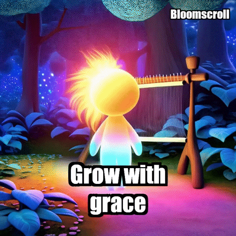 Inner Light Wisdom GIF by Bloomscroll