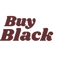 Blackowned Buy Black Sticker by Fifteen Percent Pledge