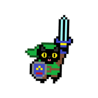 Cat Zelda Sticker by comfortseoul