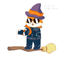 Locked In Halloween Sticker by Hamieverse