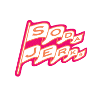 Blood Orange Fruit Sticker by Square Root Soda