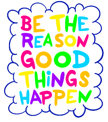 Happy Motivation Sticker by Richie Brown