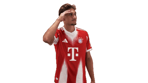 Looking Around Fc Bayern Sticker by Bundesliga