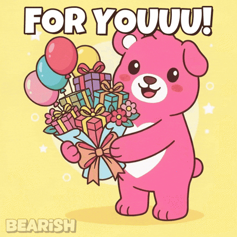 Giving Happy Birthday GIF by BEARISH