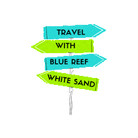 Vacaciones Travelagent Sticker by Blue Reef White Sand