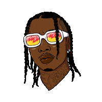 sunglasses haute Sticker by EMPIRE