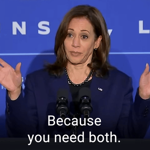 Because you need both.