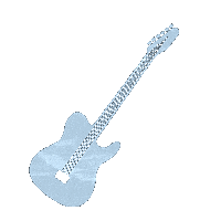 Guitar Bass Sticker by Live Nation