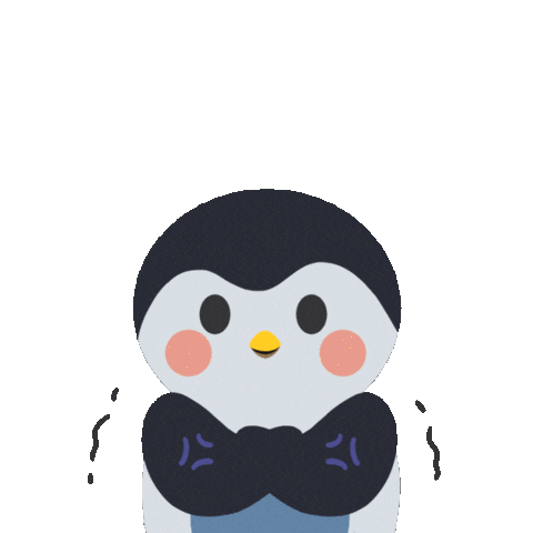 Gym Penguin Sticker by Finch Care