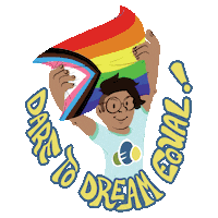 Pride Day Sticker by Dream Equal