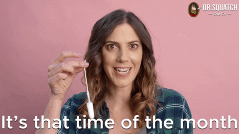 Its Time Period GIF by DrSquatchSoapCo