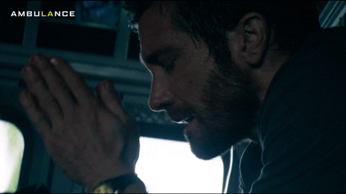 Stressed Jake Gyllenhaal GIF by Ambulance