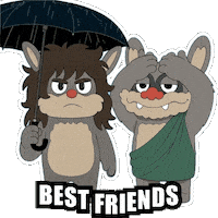 Best Friends Friend Sticker