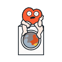 Work 洗う Sticker by Lipchan