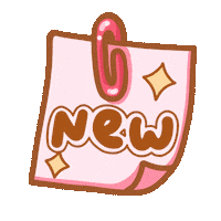 Post It New New Sticker