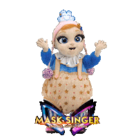 Baby Mascara Sticker by Mask Singer A3