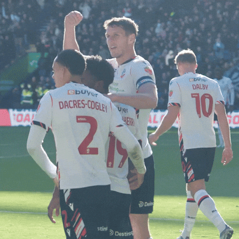Celebrations GIF by Bolton Wanderers FC