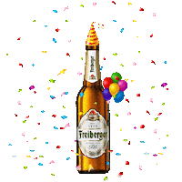 Party Beer Sticker by Freiberger