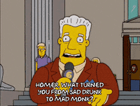 homer simpson news GIF
