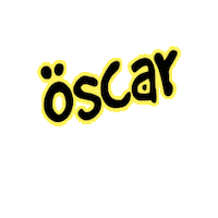 Oscar Sticker by LittleSmilesFL