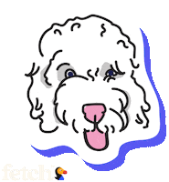 Golden Doodle Love Sticker by Fetch by The Dodo