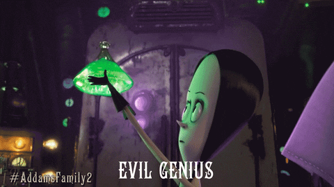 Evil Genius Wednesday GIF by The Addams Family
