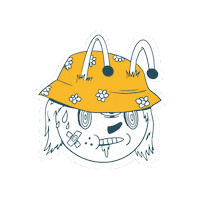 Honey Beast Sticker by bhiveph