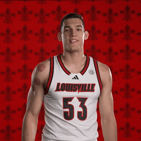 Louisville Basketball Cards GIF by Louisville Cardinals