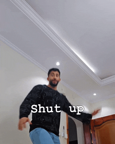 Saudi Shut Up GIF