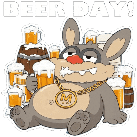 Drunk Happy Hour Sticker