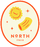 eatnorthitalia coffee pizza dinner pasta Sticker