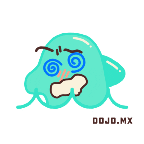 dojostudiomx giphyupload dizzy dolphin delfin Sticker