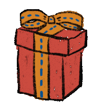 Happy Birthday Christmas Sticker
