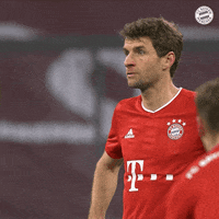 Champions League Reaction GIF by FC Bayern Munich