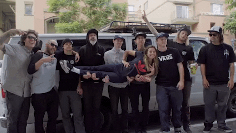 friends group photo GIF by KING OF THE ROAD