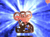 MFDtheArtist retro trippy weird sparkle GIF