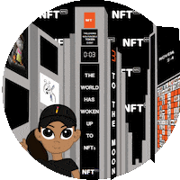 shirleycreates sketch nfts veefriends nftnyc Sticker