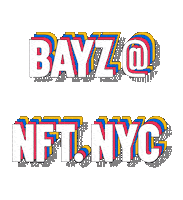 BAYZgg new york web3 nova york nftnyc Sticker