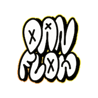 Lettering Graffiti Sticker by Dan Flow Art