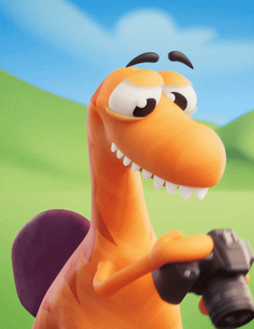 Capturing Taking A Picture GIF by Claynosaurz