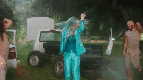 rainbow learn to let go GIF by Kesha
