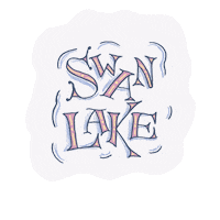 toriforsterart illustration water lettering ballet Sticker