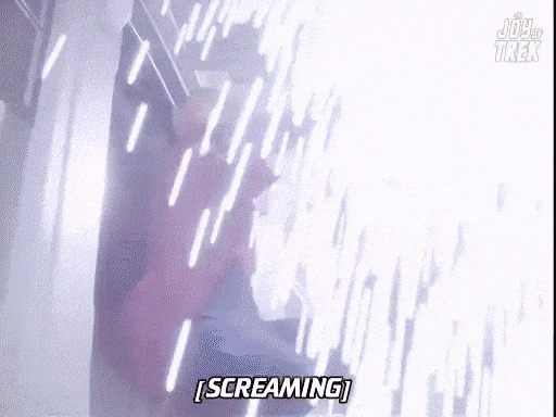 Screaming Star Trek GIF by The Joy of Trek